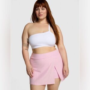 NWT PINK Victoria’s Secret Sport Pique Tennis Skort. Spring Orchid. Medium.